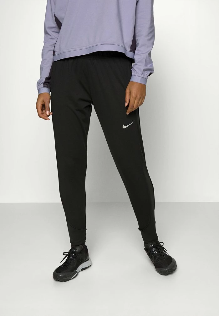 Nike Performance Tracksuit Bottoms - Black/silver 1 Nike Performance Tracksuit Bottoms - Black/silver