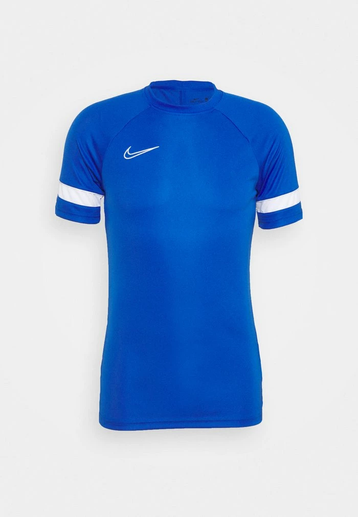 Nike Performance ACADEMY 21 - Sports T-shirt - Game Royal/white 4 Nike Performance ACADEMY 21 - Sports T-shirt - Game Royal/white - Image 4
