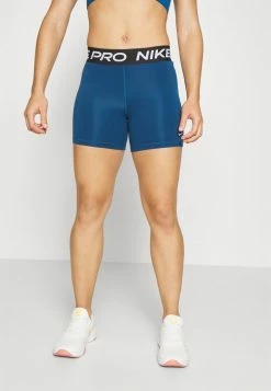 Nike Performance 365 SHORT - Leggings - Valerian Blue/black/white