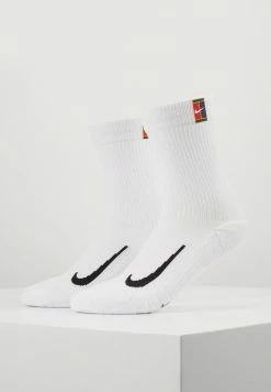 Nike Performance COURT MULTIPLIER CUSHIONED 2 PACK UNISEX - Sports Socks - White