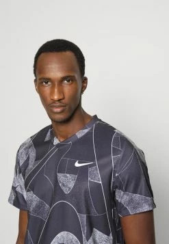 Nike Performance DRY VICTORY - Print T-shirt - Black/white -Nike Performance store d89a0b917da84c9eacfc749e8015b350