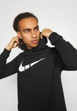 Nike Performance Hoodie - Black/white -Nike Performance store d8c8977f5f84477a93f1d1832168e6db