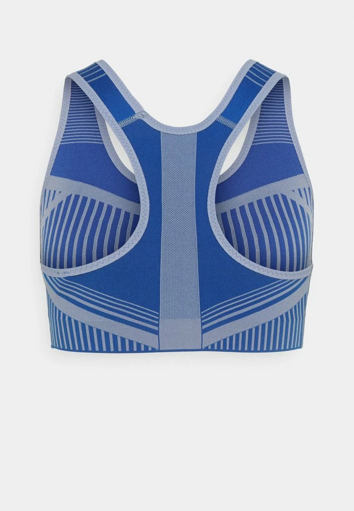 Nike Performance FLYKNIT BRA - High Support Sports Bra - Ashen Slate/court Blue 2 Nike Performance FLYKNIT BRA - High Support Sports Bra - Ashen Slate/court Blue - Image 2