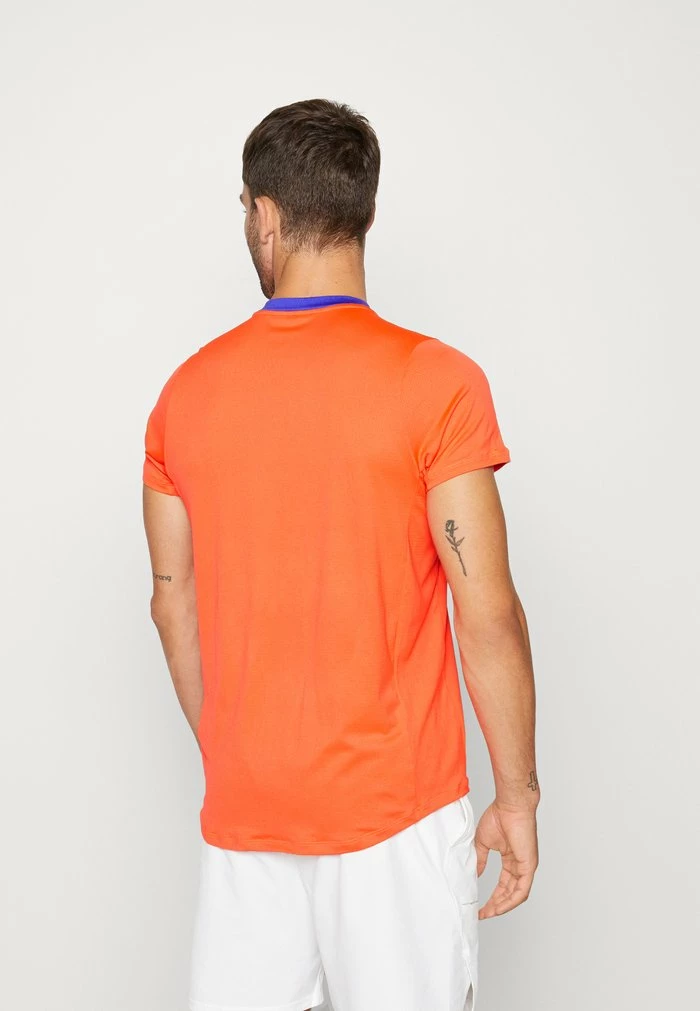 Nike Performance ADVANTAGE - Sports T-shirt - Bright Crimson/lapis/black 3 Nike Performance ADVANTAGE - Sports T-shirt - Bright Crimson/lapis/black - Image 3