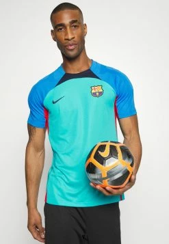 Nike Performance FC BARCELONA STRIKE - Club Wear - Oracle Aqua/signal Blue/obsidian