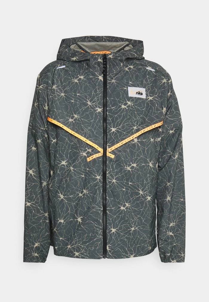 Nike Performance WINDRUNNER DYE - Running Jacket - Iron Grey/peach Cream 5 Nike Performance WINDRUNNER DYE - Running Jacket - Iron Grey/peach Cream - Image 5