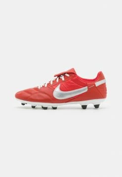 Nike Performance THE PREMIER 3 FG - Moulded Stud Football Boots - Cinnabar/university Red/sail/metallic Silver