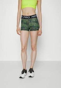 Nike Performance SHORT - Leggings - Treeline/black/white