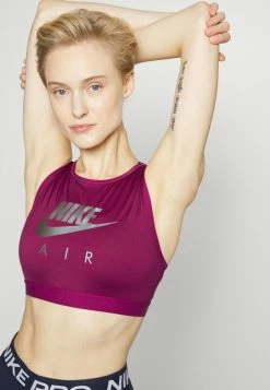 Nike Performance AIR BRA - Medium Support Sports Bra - Sangria -Nike Performance store da0332334fbd47ae8c69425ce2f874f8