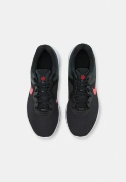 Nike Performance REVOLUTION 6 NN - Neutral Running Shoes - Black/university Red/anthracite -Nike Performance store da26698ddd094bfabb0db5aff63e72cd