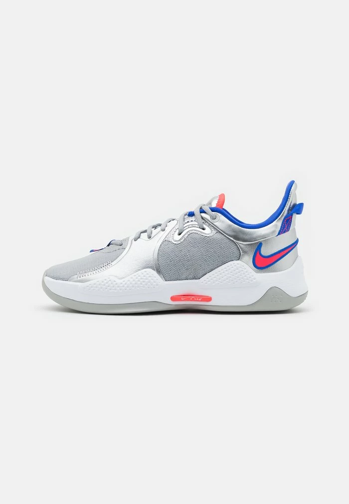 Nike Performance PG 5 - Basketball Shoes - Metallic Silver/hyper Royal/laser Crimson 1 Nike Performance PG 5 - Basketball Shoes - Metallic Silver/hyper Royal/laser Crimson