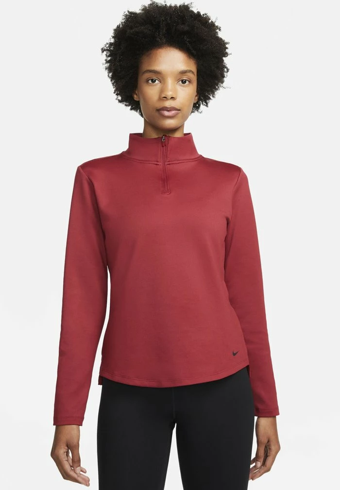 Nike Performance ONE - Fleece Jumper - Pomegranate/(black) 1 Nike Performance ONE - Fleece Jumper - Pomegranate/(black)