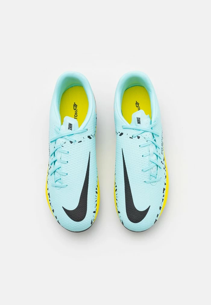Nike Performance PHANTOM GT2 ACADEMY SG-PRO AC - Screw-in Stud Football Boots - Glacier Ice Black/yellow Strike 4 Nike Performance PHANTOM GT2 ACADEMY SG-PRO AC - Screw-in Stud Football Boots - Glacier Ice Black/yellow Strike - Image 4