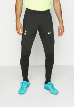 Nike Performance TOTTENHAM HOTSPURS STRIKE PANT - Club Wear - Black/volt