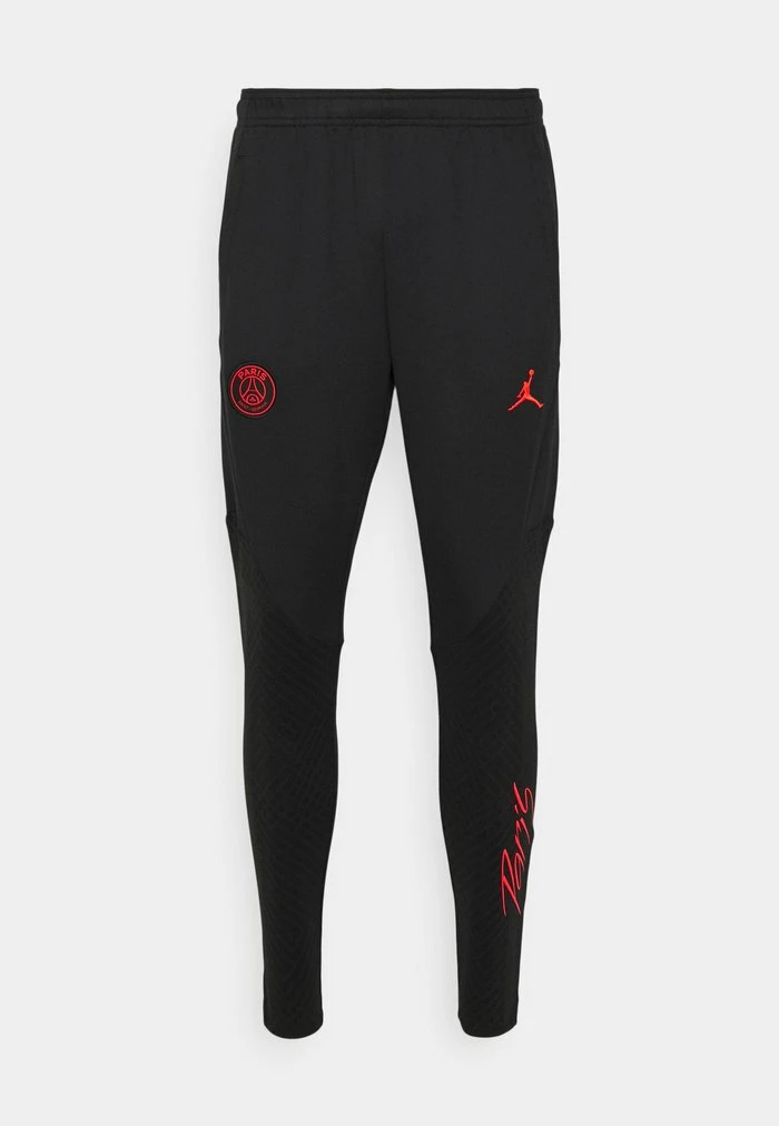 Nike Performance PARIS ST GERMAIN STRIKE PANT AWAYAY - Tracksuit Bottoms - Black/black/bright Crimson 4 Nike Performance PARIS ST GERMAIN STRIKE PANT AWAYAY - Tracksuit Bottoms - Black/black/bright Crimson - Image 4