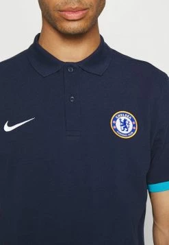 Nike Performance CHELSEA LONDON - Polo Shirt - College Navy/chlorine Blue/white -Nike Performance store dcd1524dc5ca4f5e8ba75903819bd315