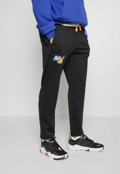 Nike Performance NBA MIAMI HEAT MOMENTS MIXTAPES SHOWTIME PANT - Tracksuit Bottoms - Black/sundial/white