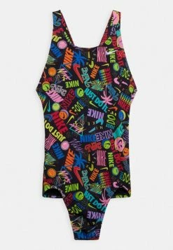 Nike Performance FASTBACK ONE PIECE - Swimsuit - Volt