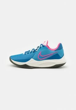 Nike Performance PRECISION 6 - Basketball Shoes - Dutch Blue/pinksicle/dark Marina Blue/sail