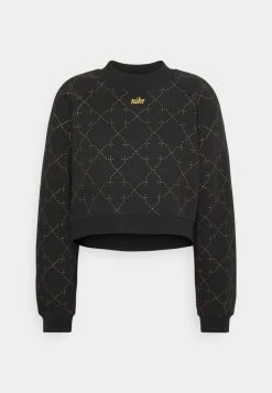 Nike Performance Sweatshirt - Black/metallic Gold