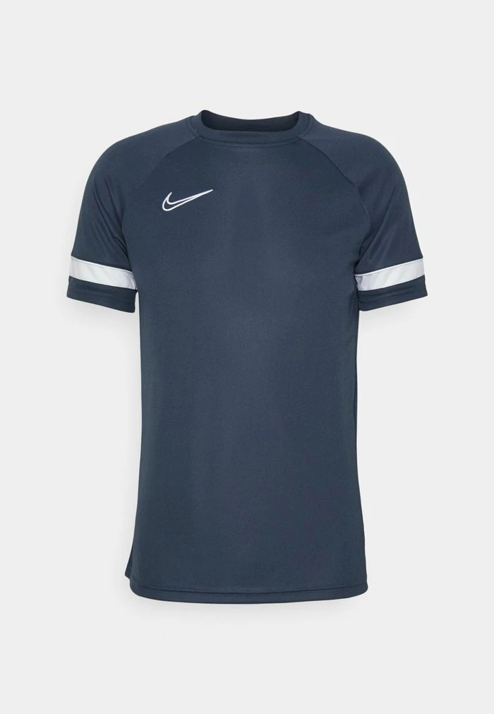 Nike Performance ACADEMY 21 - Sports T-shirt - Thunder Blue/white 4 Nike Performance ACADEMY 21 - Sports T-shirt - Thunder Blue/white - Image 4