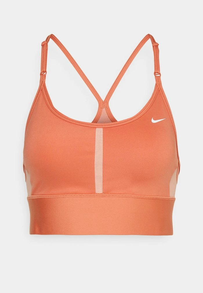 Nike Performance INDY BRA - Medium Support Sports Bra - Madder Root/white 5 Nike Performance INDY BRA - Medium Support Sports Bra - Madder Root/white - Image 5