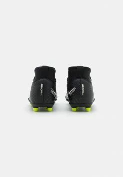 Nike Performance JR MERCURIAL 9 CLUB FG/MG UNISEX - Moulded Stud Football Boots - Black/dark Smoke Grey/summit White/volt -Nike Performance store dec1258bf5294e788a7b19b778886cd7