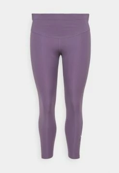 Nike Performance RUN 7/8 PLUS - Leggings - Amethyst Smoke/silver