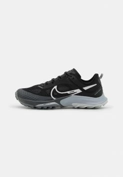 Nike Performance W AIR ZOOM TERRA KIGER 8 - Trail Running Shoes - Black/pure Platinum/anthracite/wolf Grey/cool Grey