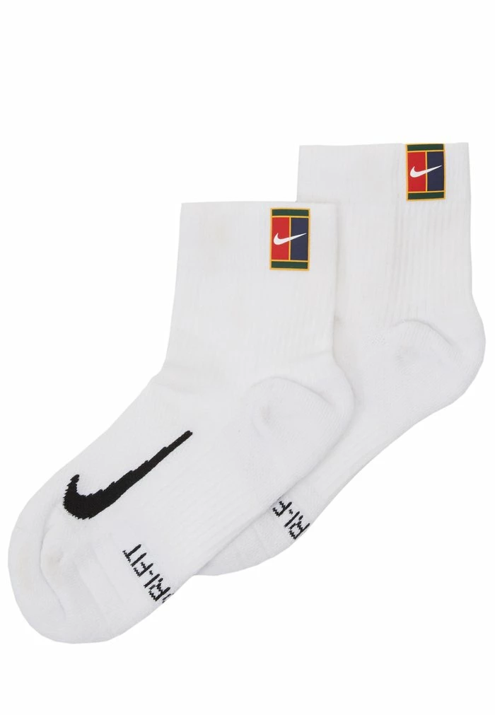 Nike Performance COURT MULTIPLIER MAX 2 PACK - Sports Socks - White 2 Nike Performance COURT MULTIPLIER MAX 2 PACK - Sports Socks - White - Image 2