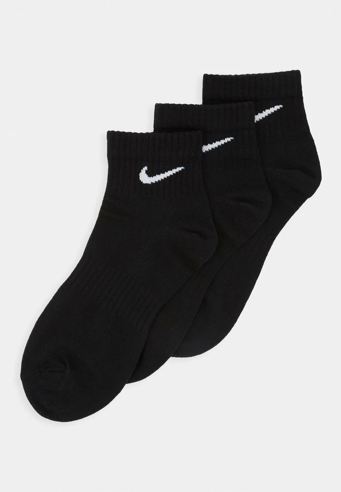 Nike Performance EVERYDAY ANKLE 3 PACK UNISEX - Sports Socks - Black/white 1 Nike Performance EVERYDAY ANKLE 3 PACK UNISEX - Sports Socks - Black/white