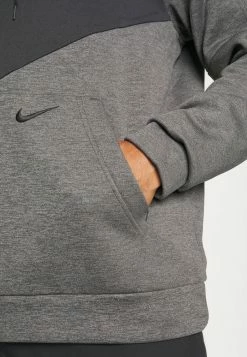 Nike Performance Hoodie - Charcoal Heather/dark Smoke Grey/black -Nike Performance store dff6b2fc554e440a90b5b25ab3fe229e