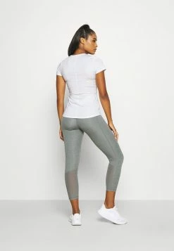 Nike Performance ONE SLIM - Sports T-shirt - White/black -Nike Performance store e096c3c49be54cf197ee4dd8c1dfa028