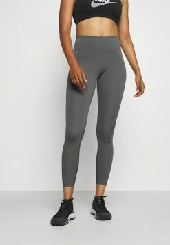 Nike Performance ONE 7/8 - Leggings - Iron Grey/white