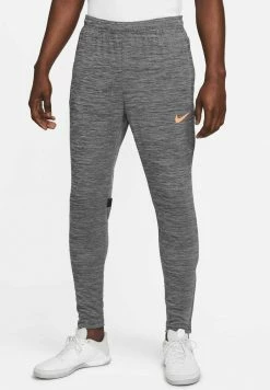 Nike Performance ACADEMY - Tracksuit Bottoms - Black/sunset Glow