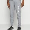 Nike Performance JORDAN X PARIS ST GERMAIN PANT - Tracksuit Bottoms - Dark Grey Heather/white