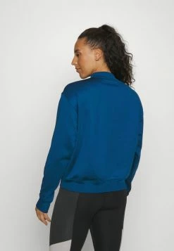Nike Performance ALL TIME CREW - Sweatshirt - Valerian Blue/black/white -Nike Performance store e3fa16198df940eeaa882b373016c3e0
