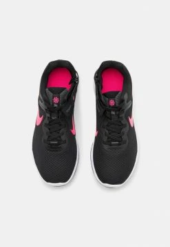 Nike Performance REVOLUTION 6 FLYEASE - Neutral Running Shoes - Black/hyper Pink/iron Grey -Nike Performance store e43bdf463d3c487b82482deb0c386dbd