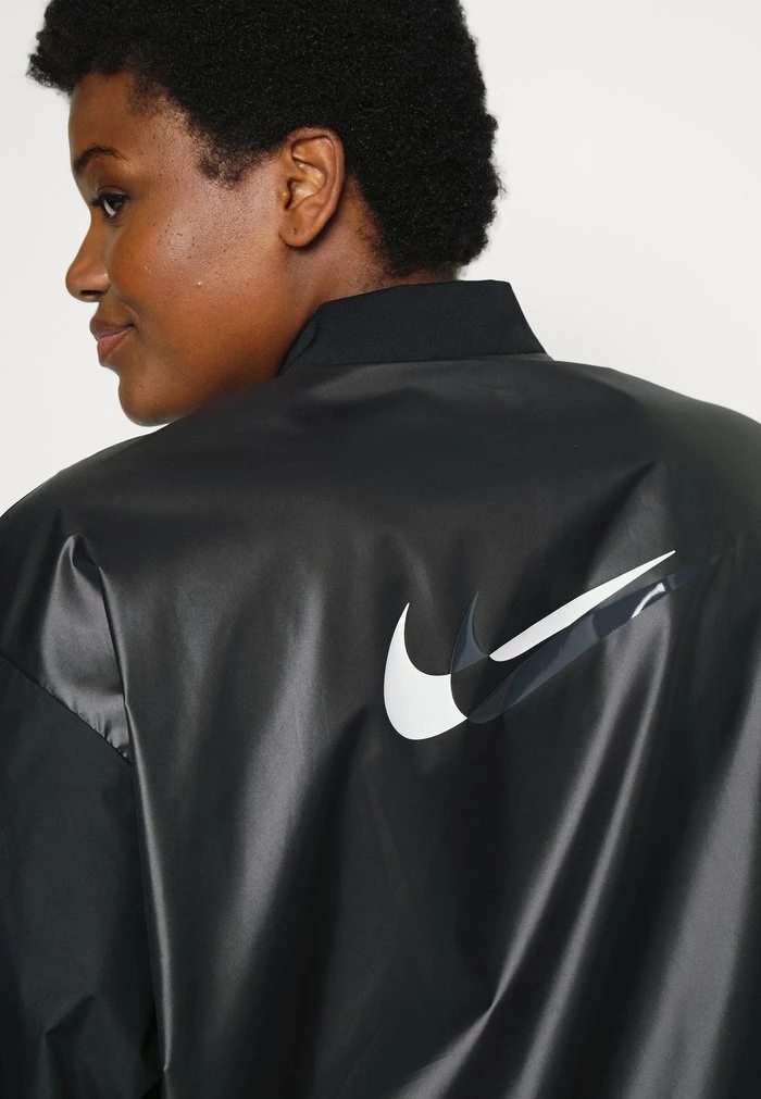 Nike Performance RUN PLUS - Training Jacket - Black/white 5 Nike Performance RUN PLUS - Training Jacket - Black/white - Image 5