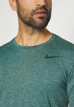 Nike Performance STATIC - Sports T-shirt - Armory Navy/light Menta Heather/black -Nike Performance store e4c2f1026bf54f60b6f15243e0c2d4d2