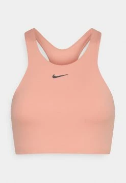 Nike Performance ALATE CURVE BRA - Medium Support Sports Bra - Light Madder Root Iron Grey -Nike Performance store e4cd52bd386645fe84e54865360cda6f