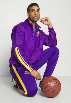 Nike Performance NBA LOS ANGELES LAKERS SHOWTIME DRY FIT PANT - Club Wear - Field Purple/amarillo/white -Nike Performance store e4e5a14d4c7041329ec951dec6c0556a