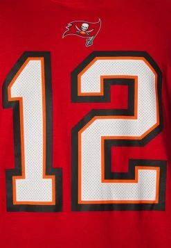 Nike Performance NFL TAMPA BAY BUCCANEERS MENS NAME AND NUMBER TOM BRADY - Club Wear - Gym Red -Nike Performance store e538c82ef3104d82b7c73b9464162079