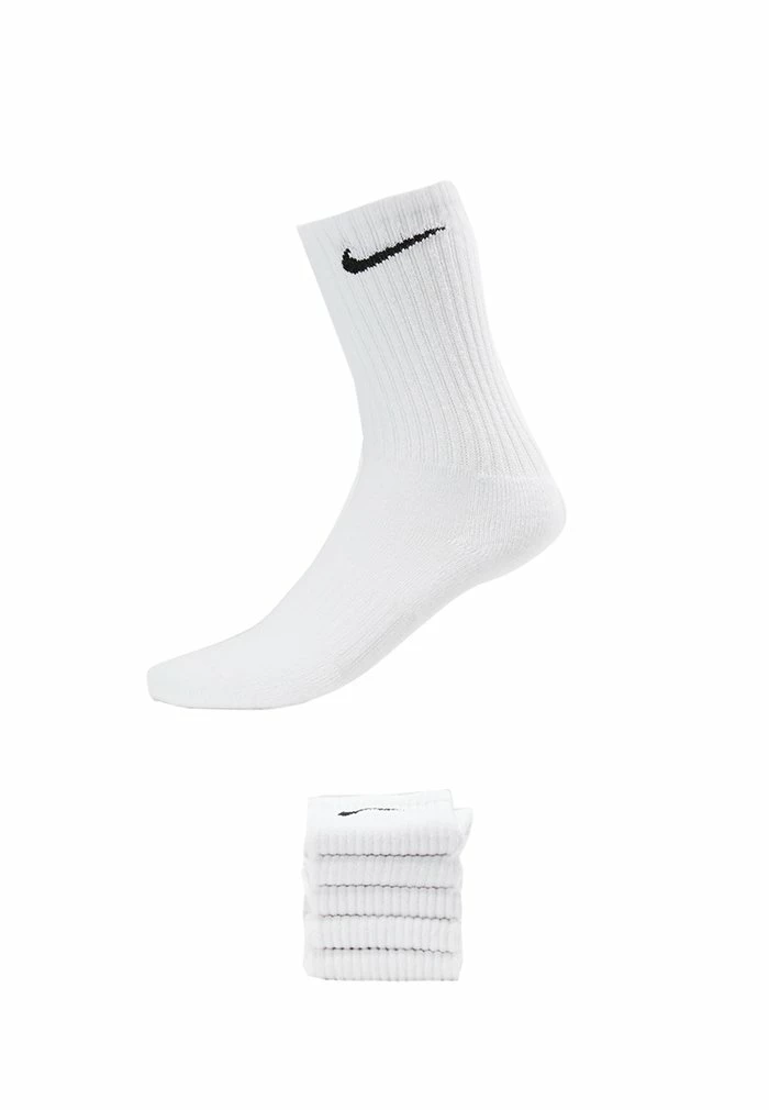 Nike Performance EVERYDAY CUSH CREW 6 PACK - Sports Socks - White/black 2 Nike Performance EVERYDAY CUSH CREW 6 PACK - Sports Socks - White/black - Image 2