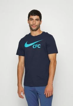 Nike Performance CHELSEA LONDON TEE - Print T-shirt - College Navy
