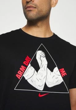 Nike Performance TEE HUMOR - Sports T-shirt - Black -Nike Performance store e5f51f8c337c403b88369ddd04e571a4