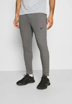 Nike Performance PANT TAPER - Tracksuit Bottoms - Charcoal Heather/black