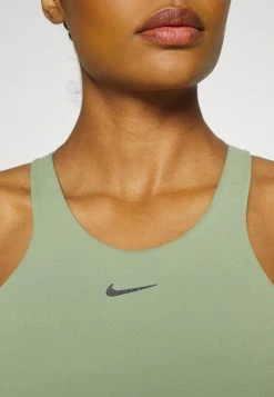Nike Performance ALATE CURVE BRA - Medium Support Sports Bra - Oil Green Iron Grey -Nike Performance store e61a3791981b48628b4f48b70f2fe8c9