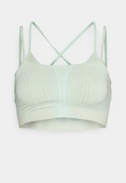 Nike Performance INDY SEAMLESS BRA - Light Support Sports Bra - Sanddrift/mint Foam/grey Fog -Nike Performance store e695334a2cf74807ad12a6b55dfc87fc