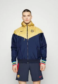 Nike Performance FC BARCELONA JACKET - Training Jacket - Club Gold/obsidian/sesame